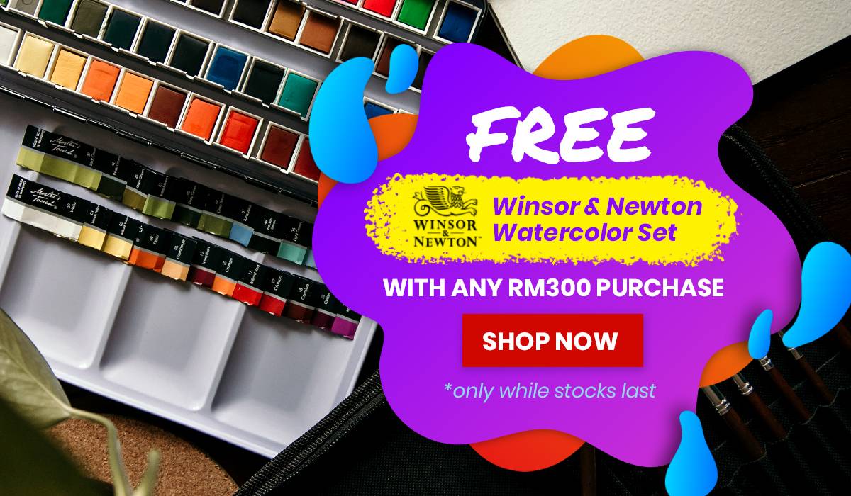 Free Winsor&Newton Watercolor Set